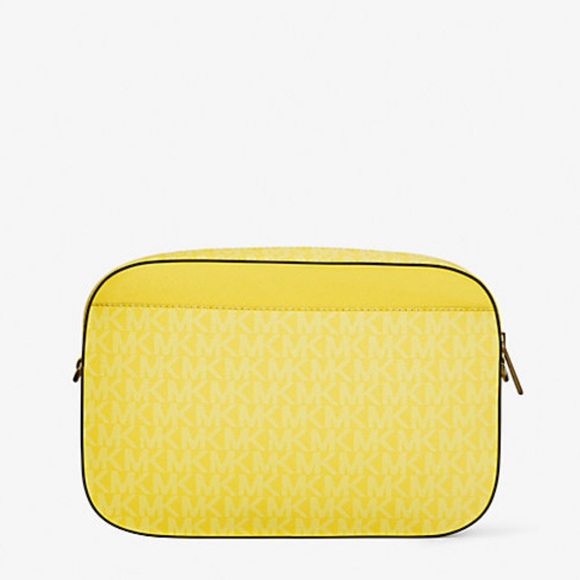 NWT Michael Kors Jet Set Large Logo Crossbody Bag - Picture 3 of 7